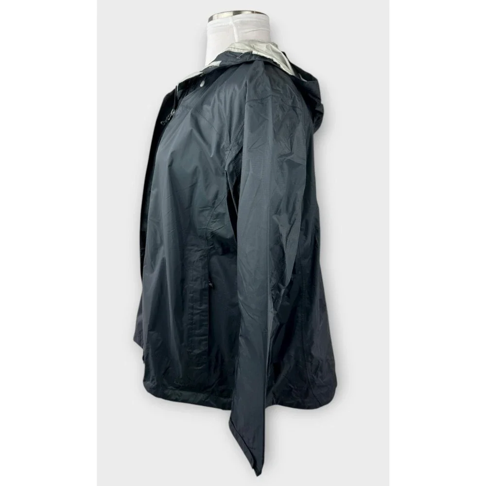 LL Bean Trail Model Rainwear Rain Jacket Ripstop Plus Size 3X Full Zip Hooded - Picture 9 of 13